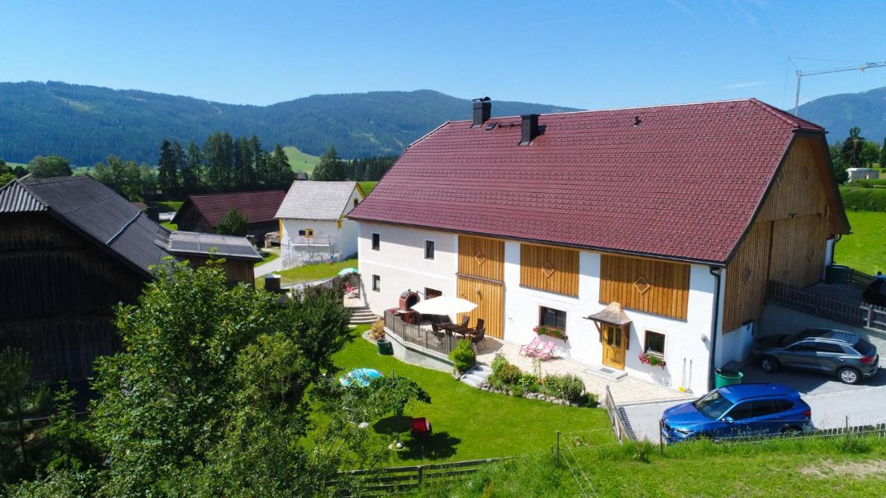 Ferienwohnung Haus Mandl Mariapfarr Exterior foto