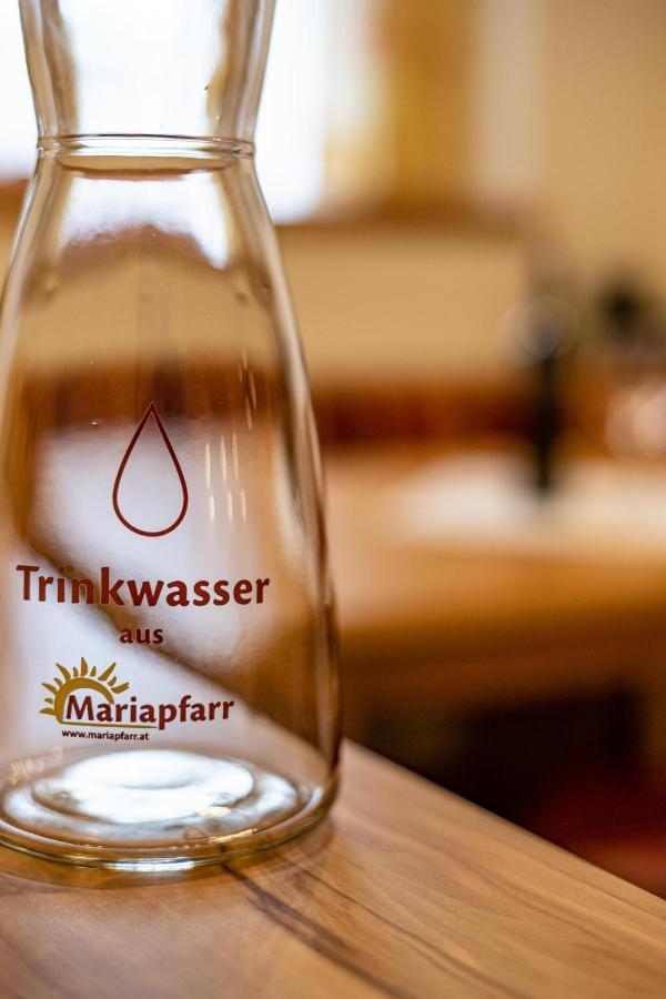 Ferienwohnung Haus Mandl Mariapfarr Exterior foto