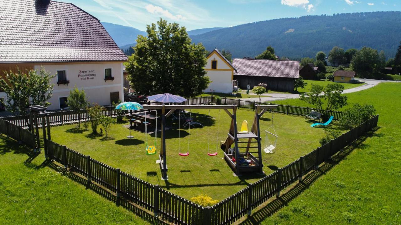 Ferienwohnung Haus Mandl Mariapfarr Exterior foto