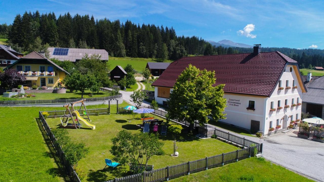 Ferienwohnung Haus Mandl Mariapfarr Exterior foto